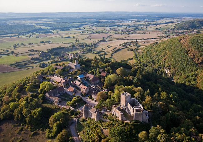 Le village médiéval de Brancion