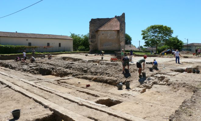 Fouilles du sanctuaire