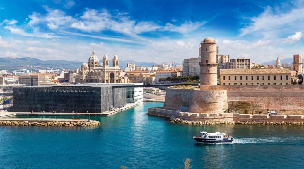 Marseille vieux port et Mucem