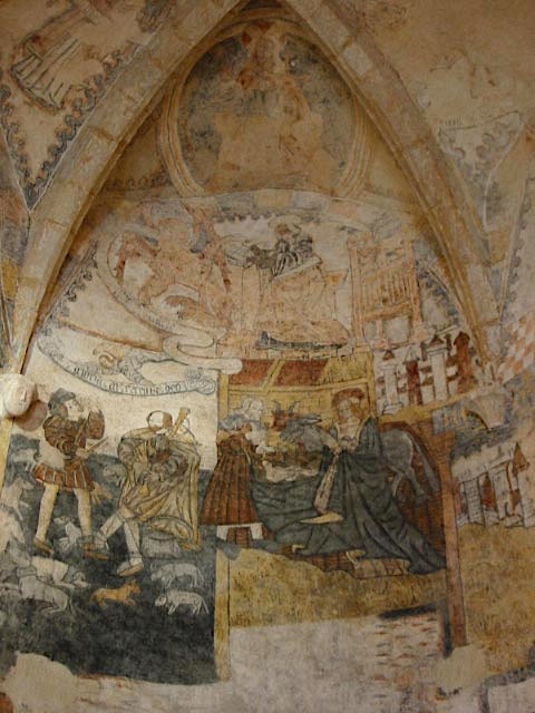 st julien de luneguarde peinture murale